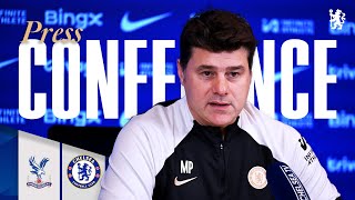 POCHETTINO  Crystal Palace vs Chelsea Press Conference  Prematch  090224  Chelsea FC [upl. by Ynaffad853]