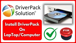 How to install driver pack on laptop by DVD  How to install driver windows 7  Driver pack fix [upl. by Gotcher]