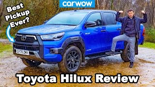 New Toyota Hilux 2021 review  the ULTIMATE pickup truck [upl. by Nolita]