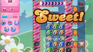 Candy Crush Saga Level 7078 No boosters [upl. by Aisylla]