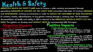 Social amp Ethical Issues Health amp Safety [upl. by Rodolph]