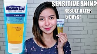 85 PHP CELETEQUE HYDRATION FACIAL WASH REAL TALK REVIEW  KATH MELENDEZ [upl. by Hpesoy]