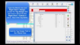 Assigning Tags in Retail Pro RP9 0815 FOM [upl. by Wilscam]