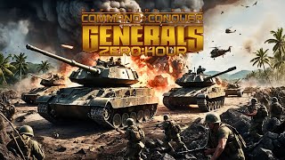 CampC Generals Zero Hour  Strategic Domination  USA With Armor Division [upl. by Souvaine415]