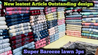 Presents Bareeze lawn  3ps suits  super design and colour  Get 5X views👑⏩️🆗 [upl. by Driscoll184]