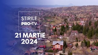 Știrile PRO TV  21 Martie 2024 [upl. by Ahoufe798]