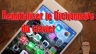 Comment réinitialiser le dictionnaire du clavier sur iPhone  iPad [upl. by Nolla]