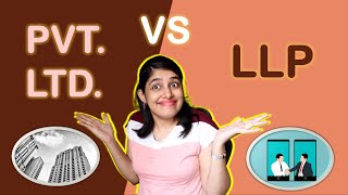 Private Limited vs LLP  Best Legal Company Registration pvt ltd vs limited liability partnership [upl. by Aleel]