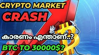 🛑Why crypto market is dumping hard🛑Time to exit crypto🤔ഇനി എന്ത് ചെയ്യും🛑 [upl. by Anchie]