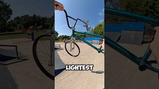 World’s lightest BMX Bike bmx mtb bike tailwhip youtube shorts shortsfeed viral bmw yt [upl. by Thoma265]