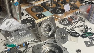 Bladeless Turbine Updates  V2 45in Aluminum  9292024  Bearing and Shaft Issues [upl. by Bois96]