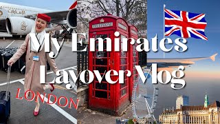 A day in the LIFE of an EMIRATES Cabin Crew ✈️  From START to FINISH  24 Hours In London ✨ Vlog ✨ [upl. by Nomyaw]