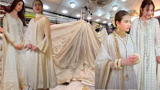 Pakistani Designer Dress  Wedding Dresses 2024  Nika  Mehandi  US Bridal [upl. by Adnohsat]