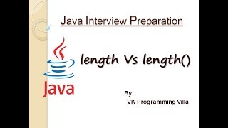 Difference between length and length in Java  For Arrays and String [upl. by Elletsyrk]