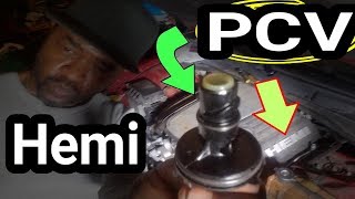 How to replace your PCV Valve Hemi Dodge Chrysler 1500 Charger Magnum [upl. by Runkle246]