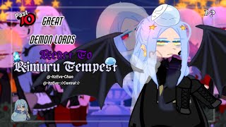 🥀Past Demon Lords React To Rimuru Tempest Pt 13🥀 [upl. by Philomena]