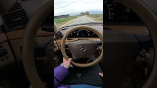 MercedesBenz S320 224HP ACCELERATION [upl. by Bloomer181]