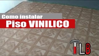 Como instalar Piso vinilico Auto adherible [upl. by Tadeas]