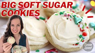 Big Soft Sugar Cookies [upl. by Kelcy]