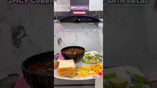 🍴👌 Misal Pav  Spicy Curried Lentil Soup with Bread  Maharashtrian Street Food 🍞 shorts trend [upl. by Nalla319]