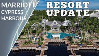 RESORT UPDATE Marriott Cypress Harbour Orlando Florida  October 2021 [upl. by Akamahs94]