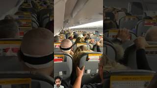 Footage from inside an Airplane as It Goes through Air Turbulences turbulence flight crash [upl. by Thain]