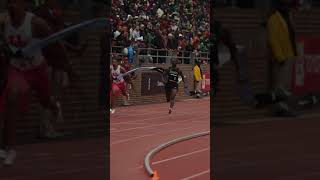 Photo finish in Penn Relays 4x100 relay 📸 [upl. by Carolyn]