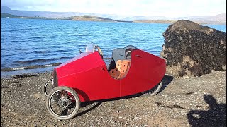 I Made A New Wooden Pedal Car  And Its Very Red thanks to Wrap Direct [upl. by Ecarret911]