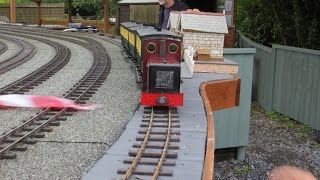 Buckfastleigh Narrow Gauge Morton Road extension  Opening and inaugural run [upl. by Swayne494]