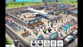 Airport Training Roblox [upl. by Marika]