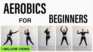 9 Min Aerobics For Beginners  Morning Energy Booster  Aerobic Exercises [upl. by Gomer]