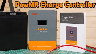 Renogy solar mppt charge controller installation and set up Renogy rover mppt off grid office [upl. by Amelus]