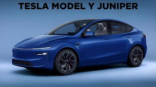 New 2025 Tesla Model Y Juniper facelift  First Look [upl. by Droffig902]