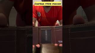 Cartera para hombre Steve Madden tijuana sandiego carteras stevemadden moda [upl. by Ratib]