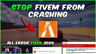 FiveM  How To FIX FiveM ERRORS And CRASHES 2024✅ [upl. by Ahsratan]