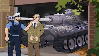 The Pensioner Who Hid A WWII Panther Tank In His Basement [upl. by Kuo]