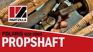 Polaris RZR Prop Shaft Replacement  Polaris RZR 900S Prop Shaft Removal  Partzillacom [upl. by Enuahs692]