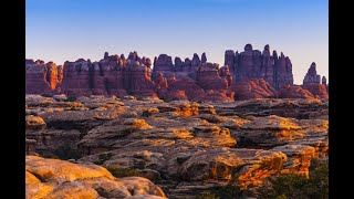 Needles Canyonlands Joint Trail  Chesler Park [upl. by Enalb]