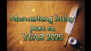 Mga Lucky colors para sa year 2025 kasama ang mga kahulugan ng bawat kulay para sa taon 2025 swerte [upl. by Esorrebma]