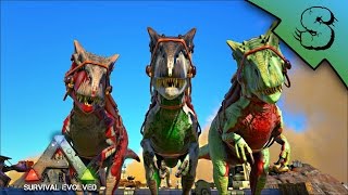 ALLOSAURUS amp PELAGORNIS TAMING  BREEDING  PACK BOOSTING  Ark Survival Evolved S2E40 [upl. by Merriman]