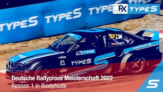 1 Rennen der Deutschen Rallycross Meisterschaft DRX 2022 [upl. by Nevyar]