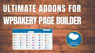 Wpbakery Page Builder Tutorial Ultimate Addons  In Hindi 2021 [upl. by Lenneuq]