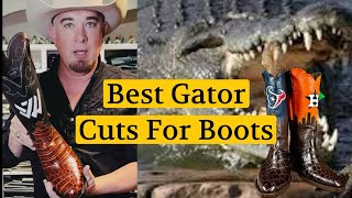 Best Gator Cuts For Boots [upl. by Ennyrb]