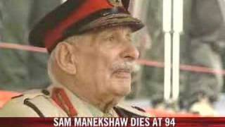 Field Marshal Manekshaw dies [upl. by Persian857]