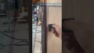 Woodgrain Satin Stainless Steel Entry Door doors fire foryou youtube design [upl. by Enilrac31]