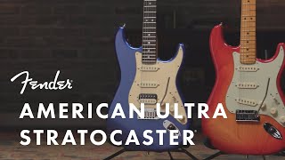 American Ultra Stratocaster  American Ultra Series  Fender [upl. by Adav155]