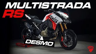 Ducati Multistrada V4 RS Announced  Can You Have it All  Everything You Need to Know [upl. by Nomzzaj53]