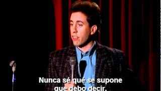 Seinfeld  Stand up 2x09 The deal Subtitulos en castellano [upl. by Inilahs]