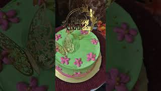 Without nozzle design liquid colour used shortsfeed cakedecoration cakedesigns [upl. by Ingraham]