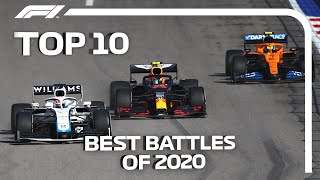 Top 10 Battles of the 2020 F1 Season [upl. by Farrow]